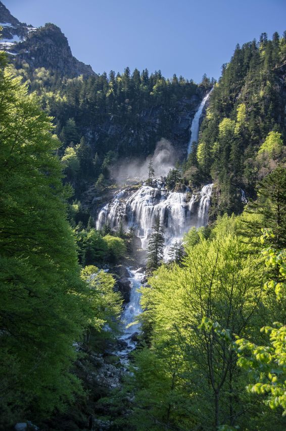 cascade-d-ars la Cascade d'Ars au départ d'Aulus les Bains