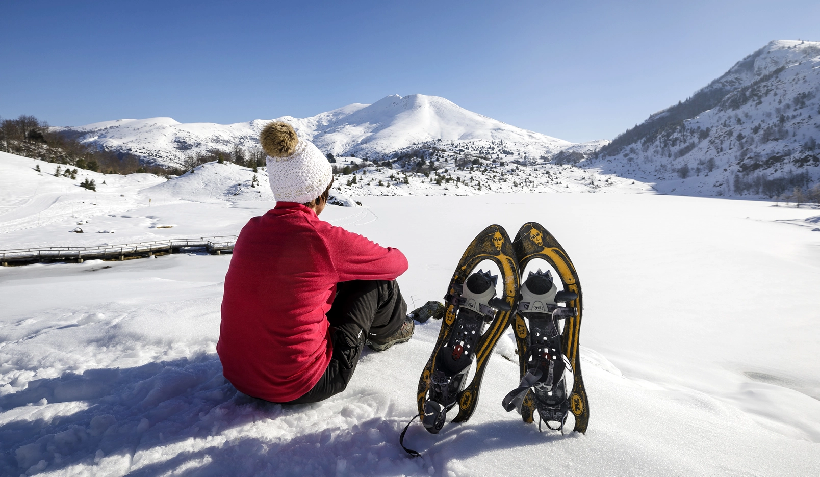 raquettes à neige montagne du Couserans